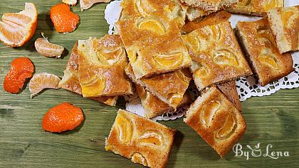 Easy Mandarin Sheetcake