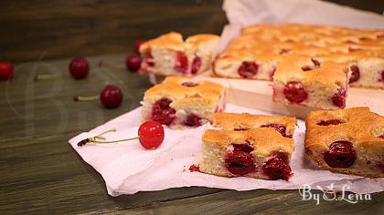 Cherry Sheet Cake