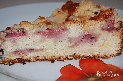 Strawberry Crumble Pie