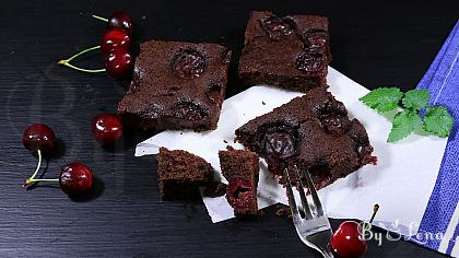 Cherry Chocolate Sheet Cake