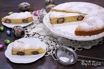 Simple Easter Egg Cake