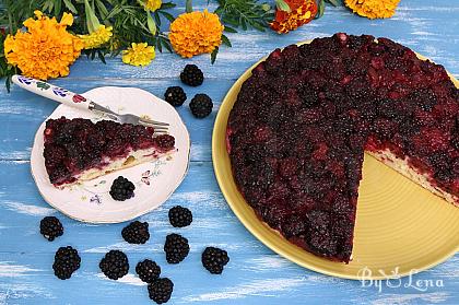  Blackberry Lemon Upside Down Cake