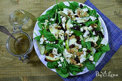 Easy Apple Spinach Salad