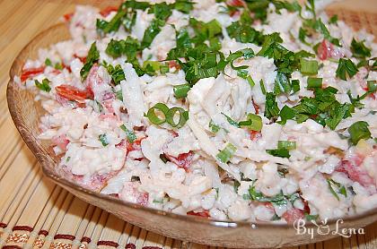 Cauliflower Tomato Salad