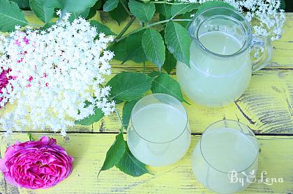 Elderflower Sourdough Fermented Soda - Romanian Socata