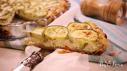 Zucchini Cheese Tart