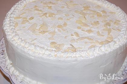 White Chocolate Truffle Cake