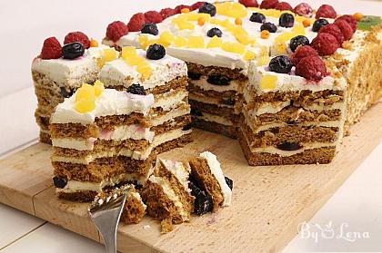 Easy Russian Honey Cake