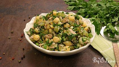 Tuna and Chickpea Salad