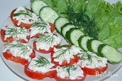 Tomato Cheese Appetizer