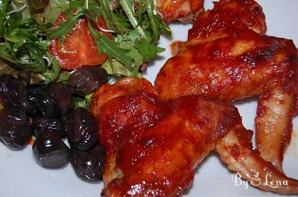 Baked Honey Chicken Wings