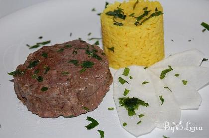 Oven Baked Beef Burgers