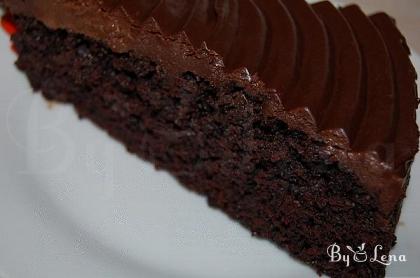 Chocolate banana cake