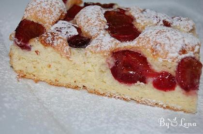 Easy Summer Cherry Cake