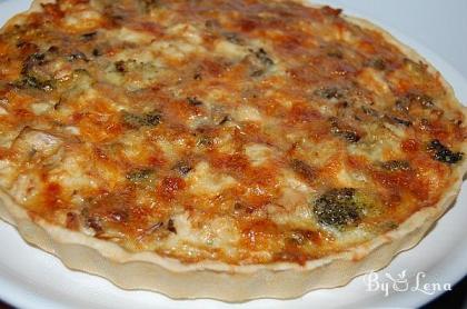 Chicken and Broccoli Quiche