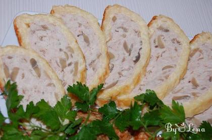 Chicken and Cheese Roulade