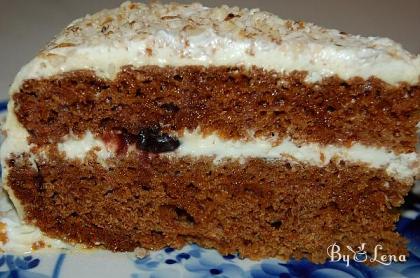 Easy Honey Cake with Sour Cream