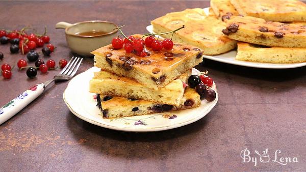 Quick Sheet Pan Pancakes