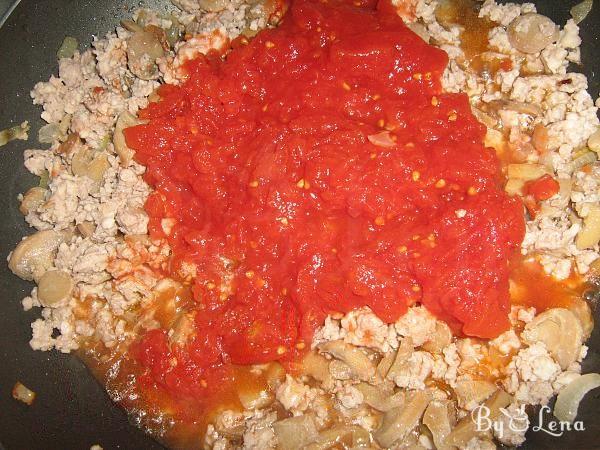 Stuffed Beef Cannelloni with Bechamel Sauce - Step 1