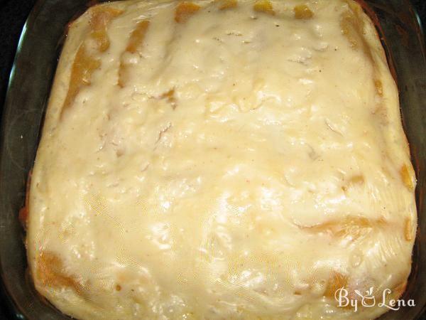 Stuffed Beef Cannelloni with Bechamel Sauce - Step 8