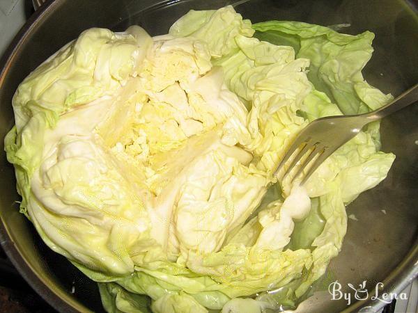 Creamy Ucrainian Cabbage Rolls - Step 1
