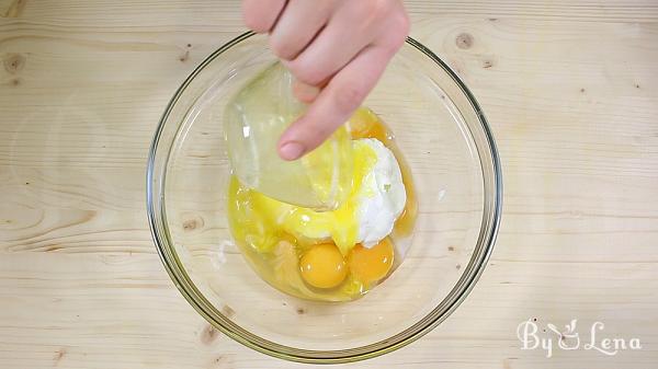 Savory Cornbread with Cheese - Alivenci - Step 1