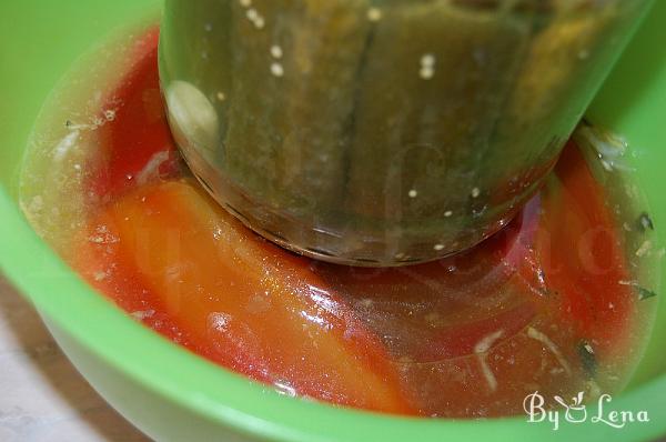 Fermented Cabbage Stuffed Peppers - Step 9