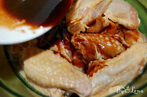 Honey-Soy Glazed Chicken Wings - Step 4