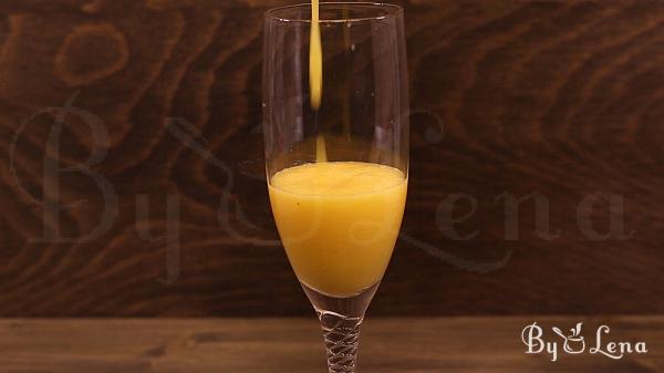 Peach Bellini - Step 3