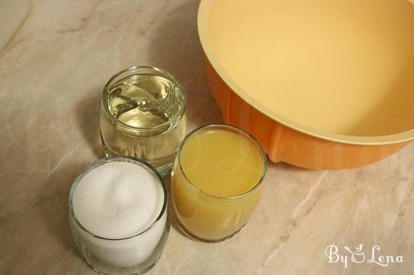 Greek Vegan Orange Cookies (Koulourakia) - Step 1