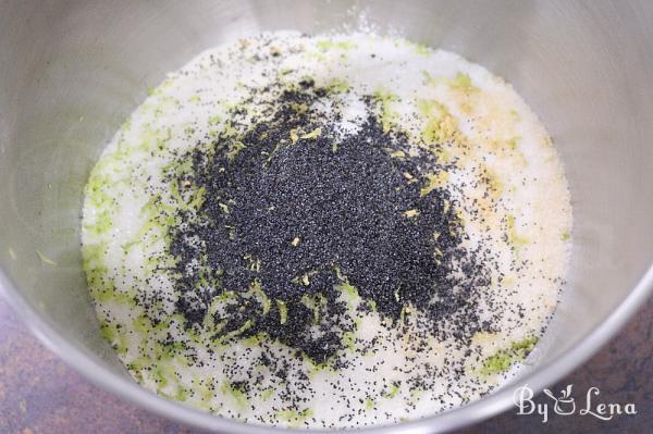 Lemon Poppy Seed Biscotti - Step 1