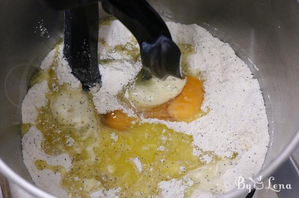 Lemon Poppy Seed Biscotti - Step 2