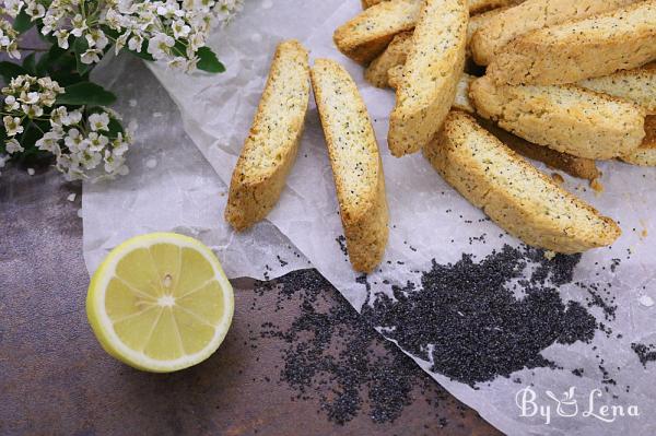 Lemon Poppy Seed Biscotti