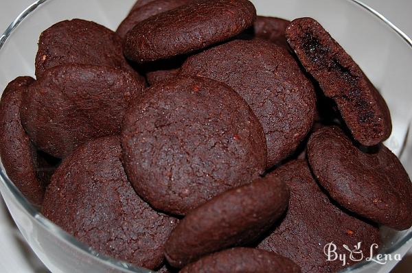 Vegan Chocolate and Jam Cookies - Step 8