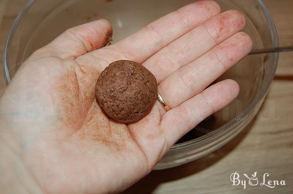 Chocolate Buckwheat Cookies - Step 6