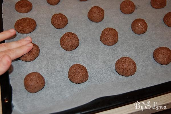 Chocolate Buckwheat Cookies - Step 7