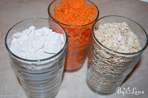 Oatmeal Cookies with Carrots and Ginger - Step 1