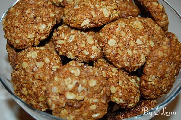 Oatmeal Cookies with Carrots and Ginger