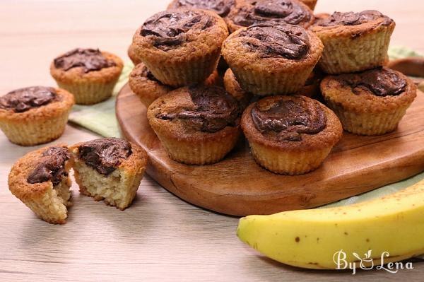 Banana Nutella Muffins