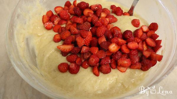 Strawberry Banana Muffins - Step 6