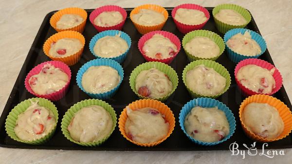 Strawberry Banana Muffins - Step 7