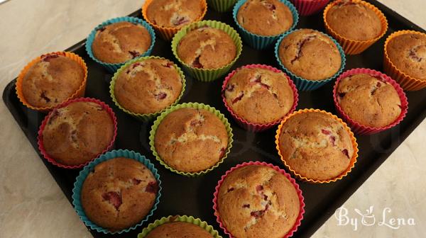 Strawberry Banana Muffins - Step 8