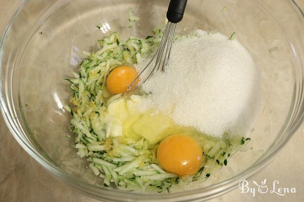 Lemon Zucchini Muffins - Step 3