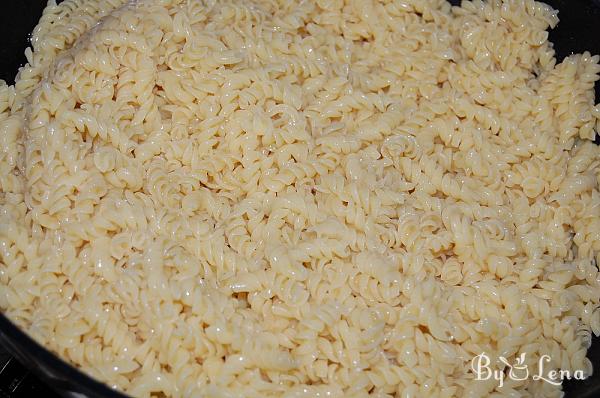Chicken and Mushrooms Pasta Pudding - Step 4