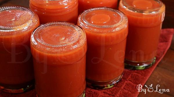 Easy Homemade Tomato Puree - Step 13