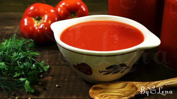 Easy Homemade Tomato Puree - Step 14