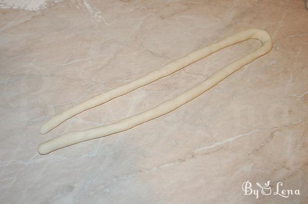 Moldovan Round Braided Bread - Colaci - Step 11