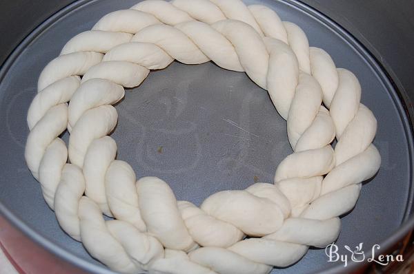 Moldovan Round Braided Bread - Colaci - Step 19