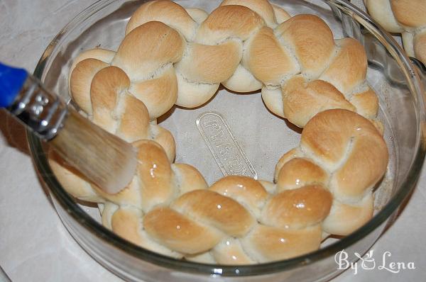 Moldovan Round Braided Bread - Colaci - Step 22