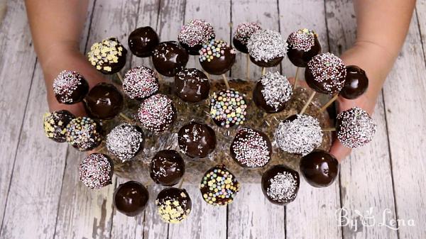 Chocolate Banana Cake Pops - Step 22